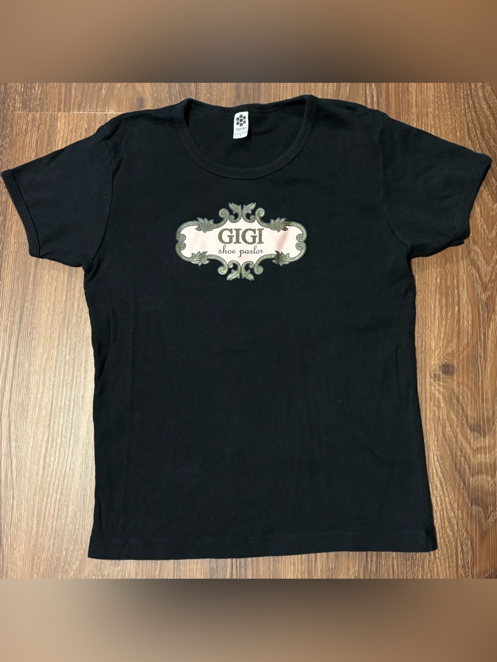 Vintage Gigi Shoe Parlor 90s Baby Tee